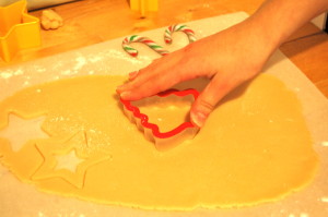 Cutting cookies